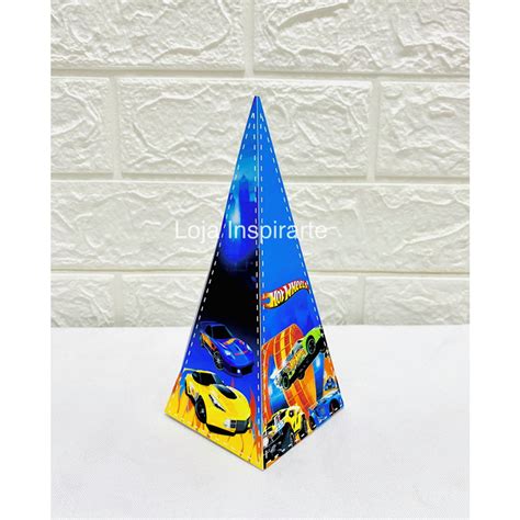 Caixa Pirâmide Hot Wheels Shopee Brasil