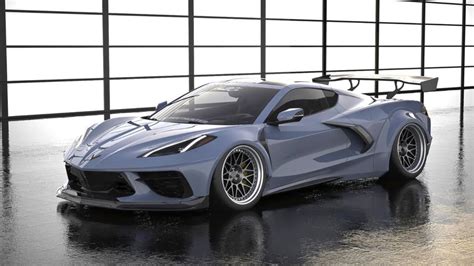 2020 Corvette C8 Lowered Widebody Kit Is In The Works