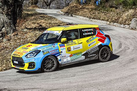 Al Ciocco si è corso anche la Suzuki Rally Cup Trionfa l equipaggio