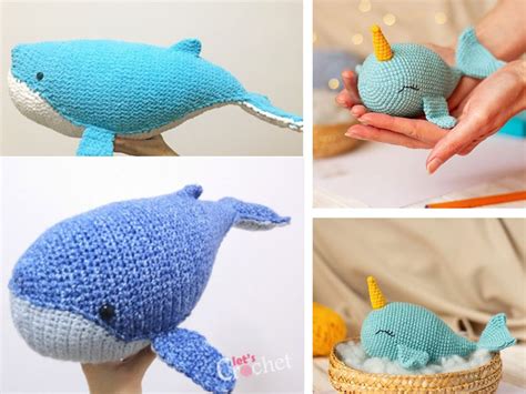 Baby Humpback Whale Free Crochet Pattern