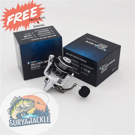 Tridentech Silver Rays Powerhandle Jigging Casting Saltwater Reel