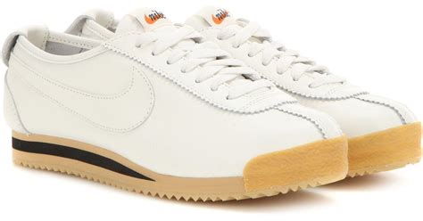 Lyst Nike Cortez 72 Leather Sneakers In White