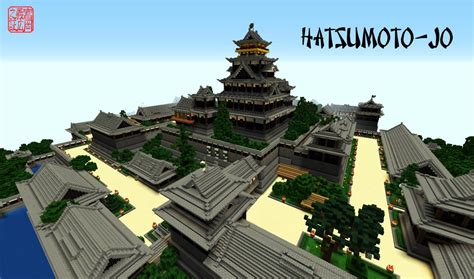 Hatsumoto Jō A Japanese Castle Minecraft Map