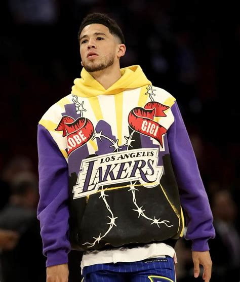 Los Angeles Lakers Devin Booker Kobe Hoodie - USAJacket