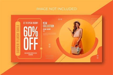 Premium Vector | Fashion store banner design new collection