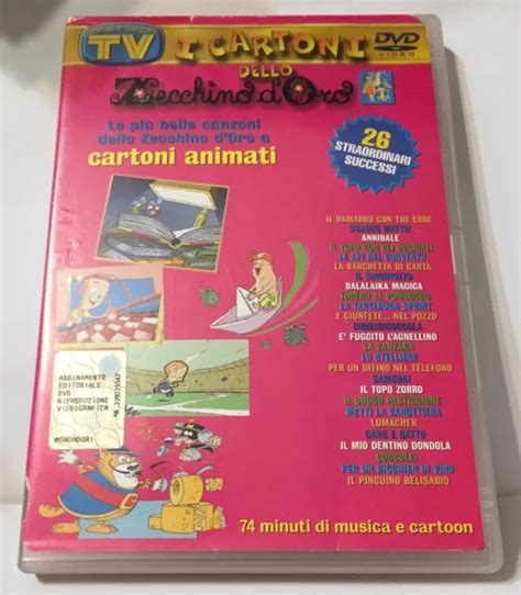 I CARTONI DELLO Zecchino Doro DVD Editoriale 26 Successi Copertina