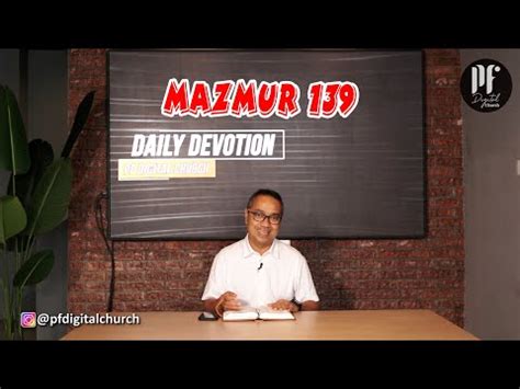 Pf Daily Devotion Mazmur Youtube