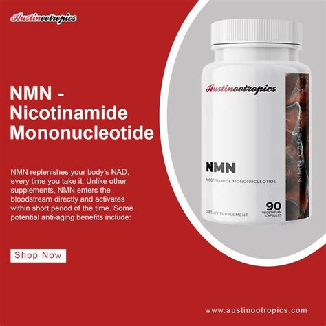 Nicotinamide Mononucleotide Or Nmn Is A Nucleotide That Acts As A