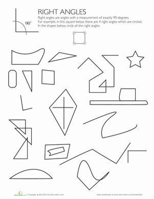 Shapes with right angles – Artofit