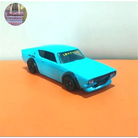 Jual Hot Wheels Nissan Skyline Gtr Lbwk Biru Blue Kenmeri Loose Shopee Indonesia
