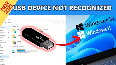 Usb Device Not Recognized Windows 10 11 Step By Step Guide Youtube