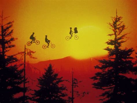 E T The Extra Terrestrial Bicycle Flight By Geoffryn On Deviantart