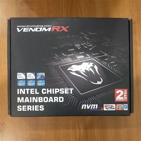 Jual Motherboard Venomrx H Ddr Socket Intel Lga Slot Nvme