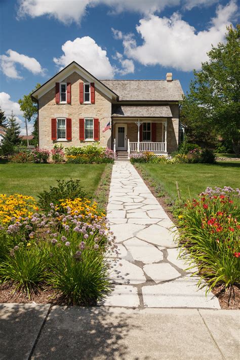 Farmhouse Landscape Renovation - Cedarburg - Farmhouse - Landscape ...