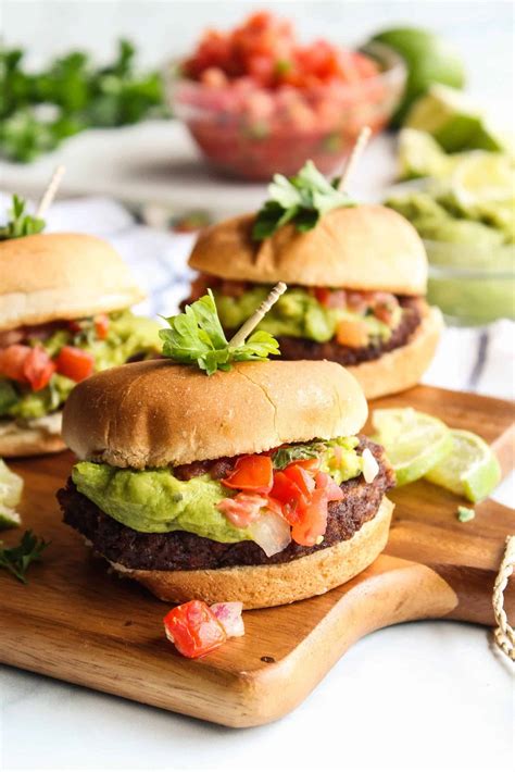 Mexican Burgers - Delicious Made Easy