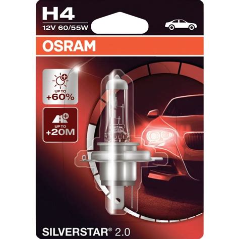 Avtomobilska žarnica Osram H4 12v 60 55w P43t Merkur si