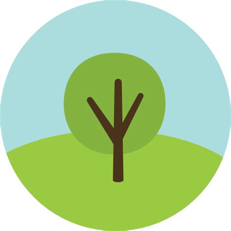 Gardening Ecology Yard Botanical Tree Nature Garden Icon