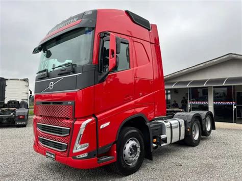 Volvo Fh 460 Vermelho Cab Globetrotter 6x2 2022 Trucado Ec MercadoLivre