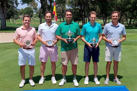 Moisés Cobo se hace con el Campeonato de España Mid Amateur Masculino RSHECC