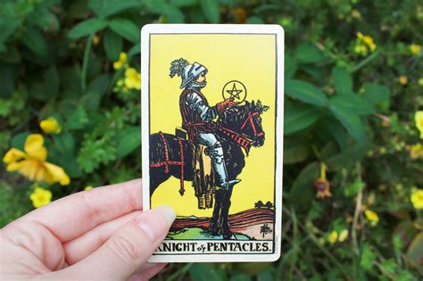 Weekly Tarot Forecast Knight Of Pentacles Witchology Magazine