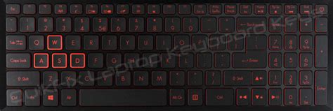 Acer NITRO 5 Replacement Laptop Keyboard Keys