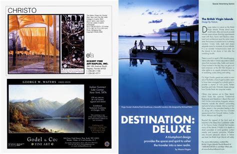 THE BRITISH VIRGIN ISLANDS | Architectural Digest | NOVEMBER 2002