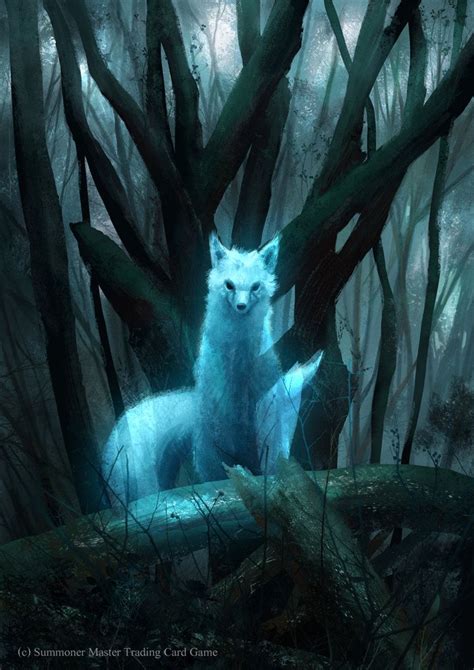 Mirage Fox By Noxypia On Deviantart Fox Art Art Fantasy Creatures