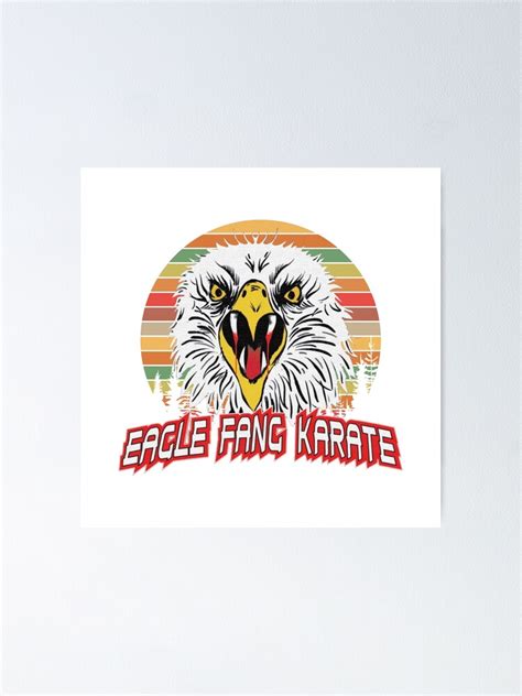 "Vintage Eagle Fang Karate" Poster for Sale by eaglekai | Redbubble