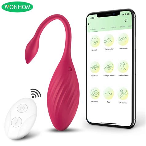 App Wireless Remote Dildo Vibrators Speeds Vagina Ball Bluetooth