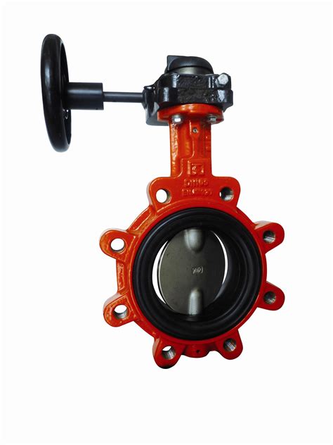 Ggg40 European Lugged Pn16 Butterfly Valve Epdm Liner Vc490 Valve Center