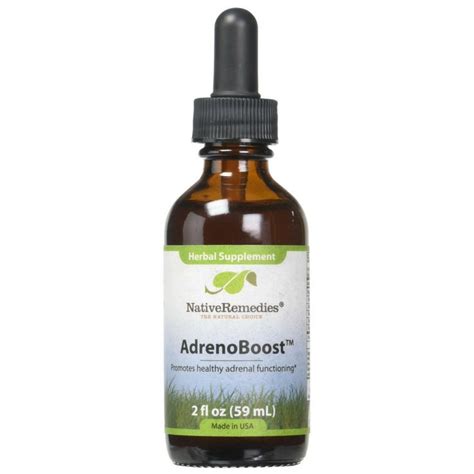 Native Remedies Adrenoboost™ For Adrenal Support Herbal Supplement To Help Maintain Systemic