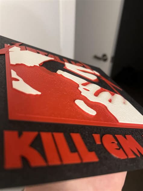 Metallica Kill 'Em All Album Art : r/3Dprinting