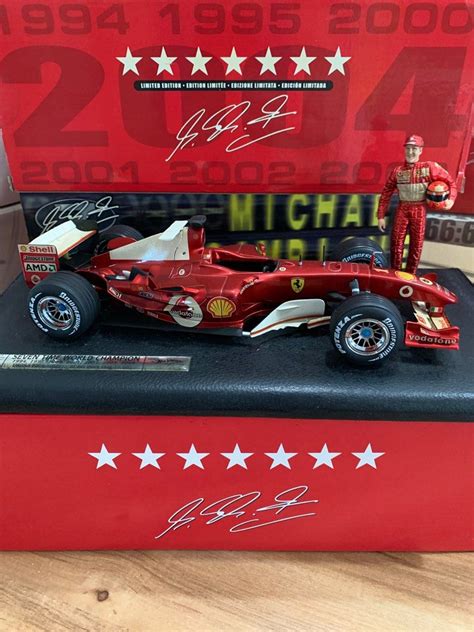 Hot Wheels Michael Schumacher Times World Champion Hobbies Toys Memorabilia