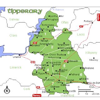 Rock Of Cashel Ireland Map | Time Zones Map