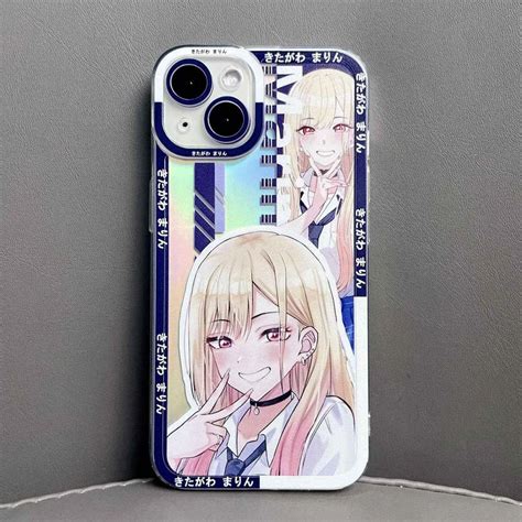 Kitagawa Funda De Tel Fono Con Ojos De Ngulo L Ser Marin Para Iphone