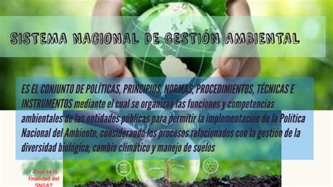 Sistema Nacional De Gesti N Ambiental By Luis Miguel Ocampo Leon On Prezi