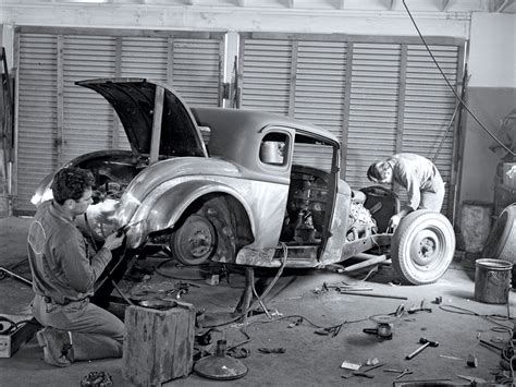 Vintage Photos of Hot Rod Workshop Action from the 1950s - Hot Rod Network