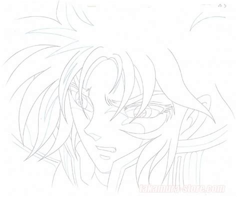 Saint Seiya Original Graphite Pencil Drawing Of Hades Craibas Al Gov Br