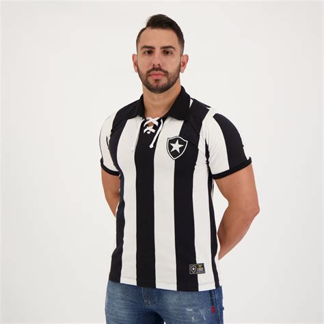 Camisa Botafogo Retrô 1910 Escudo FutFanatics