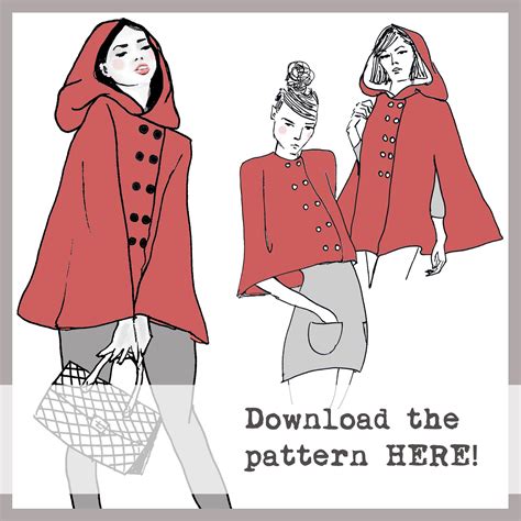 Free Sewing Pattern For Ladies Circular Cape - ERTQNIF