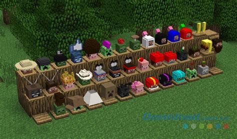 Ichuns Hats Mod Mod Cung Cấp Nhiều Loại Mũ Thời Trang Trong Minecraft