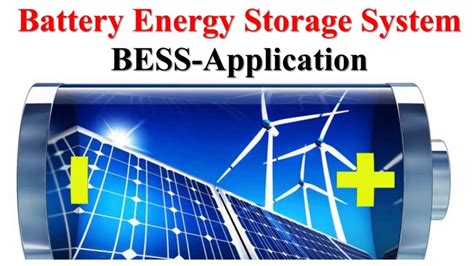 Battery Energy Storage System Bess Application Bess Power System