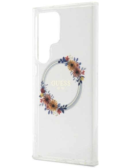 Guess Guhms Lhfwfct Samsung Galaxy S Ultra Hardcase Iml Flowers