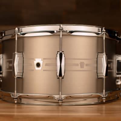 Ludwig 14 X 7 Lstls0714 Heirloom Stainless Steel Snare Reverb UK