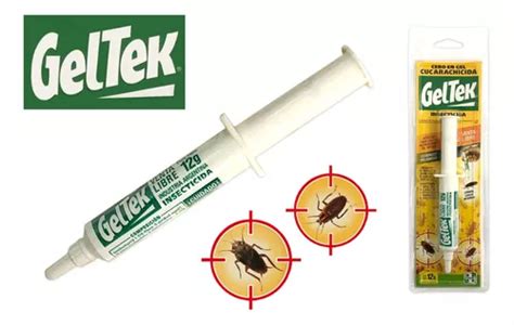 Jeringa Gel Tek Cucarachicida Cebo Insecto Cucaracha 6 Gr