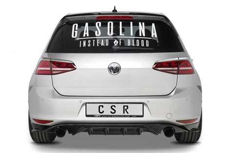 Křídlo spoiler střešní CSR pro VW Golf 7 carbon look matný