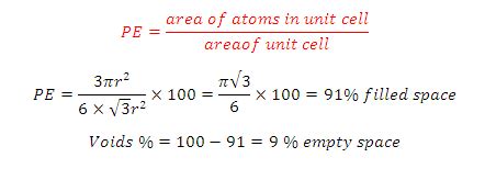 Welcome to Chem Zipper.com......: How to calculate packing fraction or ...