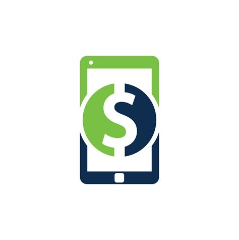 Mobile Pay Logo Template Design Mobile Money Logo Vector Template