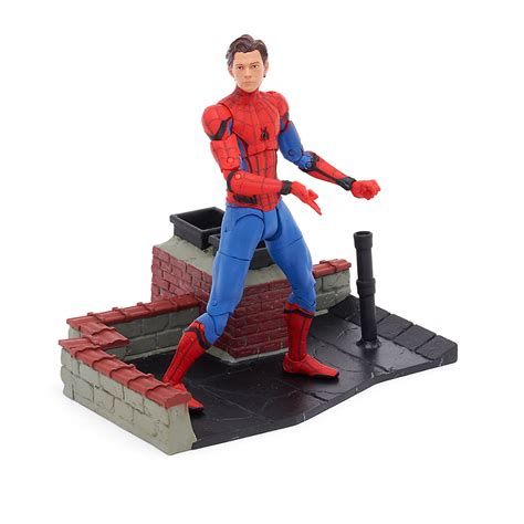 Spider Man Homecoming Unmasked Spider Man Marvel Select The Toyark