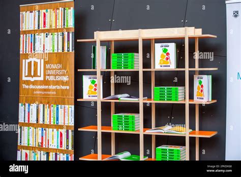 A Display Bookshelf With Monash University Low Fodmap Cookbook Being